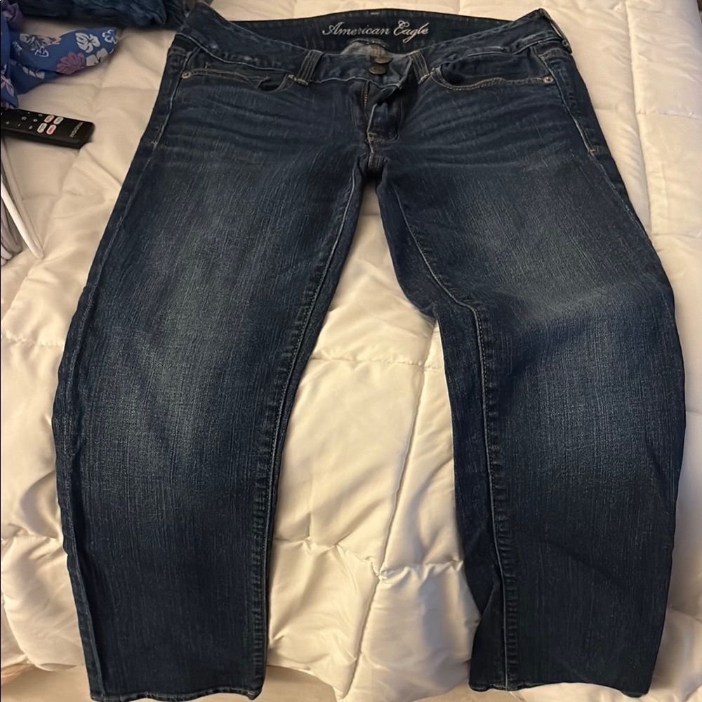 American Eagle Outfitters Women's Blue Jeans